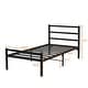 preview thumbnail 13 of 13, Durable Twin Bed Frame with Heavy Duty Metal Construction Noise Free And Functional