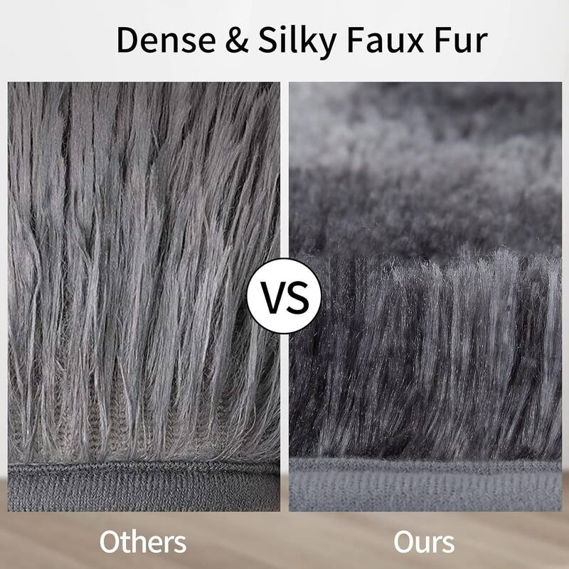 Garvee Shag Fluffy Area Rug Modern Indoor Plush Shaggy Carpet