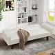 preview thumbnail 24 of 31, Sofa Bed, Futon Couch Bed, Faux Leather Love Seats Sofa, Loveseat Sleeper Bed For Living Room, Guest