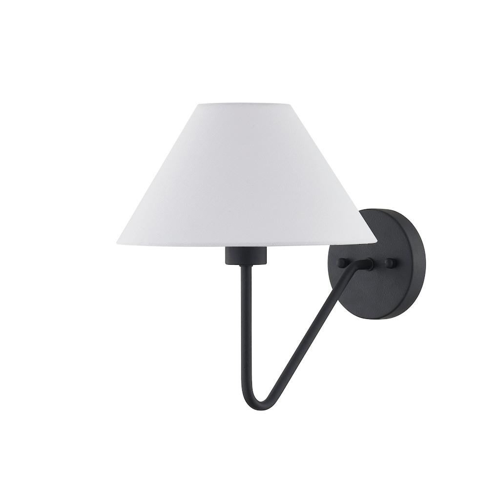 Rowan Metal Wall Sconce, Black