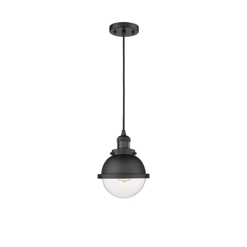 Innovations Lighting Franklin Restoration Hampden 1 Light 7" Cord Hung Mini Pendant