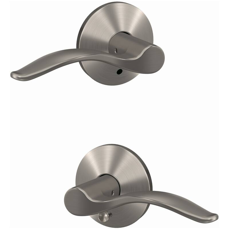 Schlage Custom Pennant Passage or Privacy Door Lever Set with Kinsler