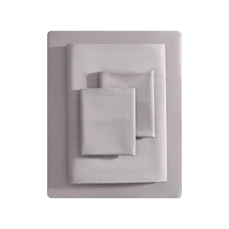 Vera Wang T800 Sateen Solid CVC Sheet Set
