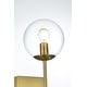 preview thumbnail 8 of 8, Elegant Lighting LD2357 Neri 2 Light 6" Wide Vanity Light
