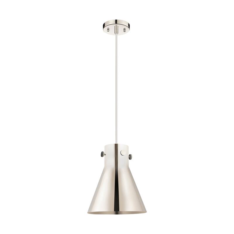 Innovations Lighting Newton Metal Cone - 1 Light 10" Cord Hung Pendant