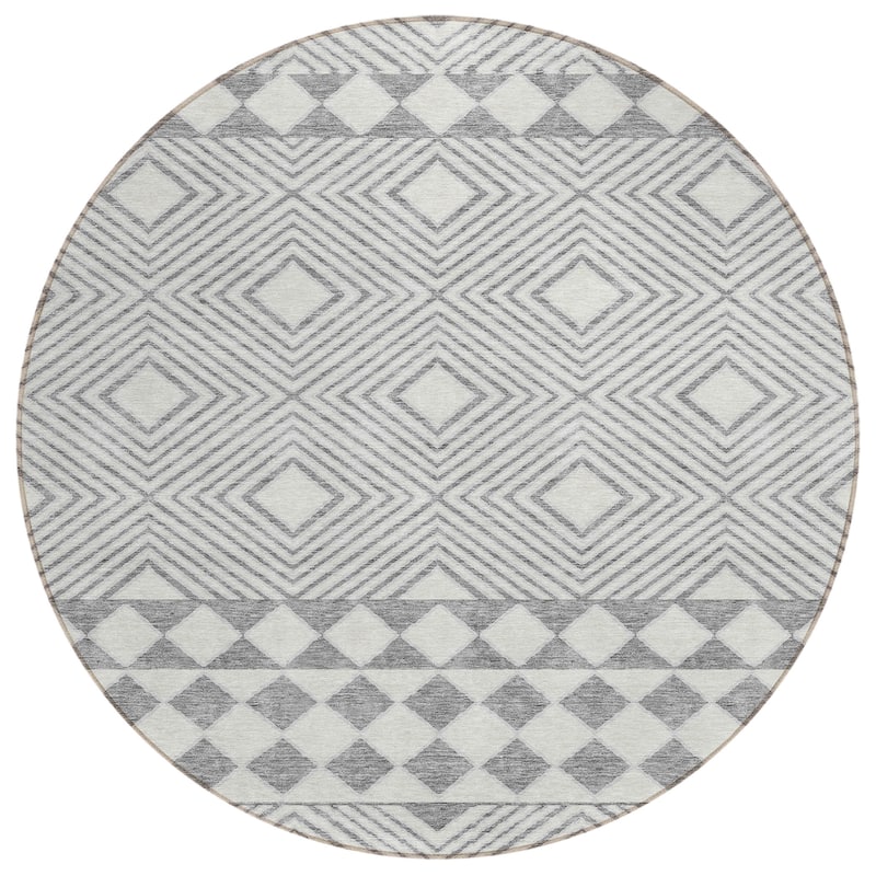 Machine Washable Indoor/ Outdoor Chantille Boho Moroccan Rug