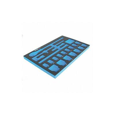 Westward Black/Blue,Tool Storage Foam Inserts,EVA 6ZGU5 - 1 Each