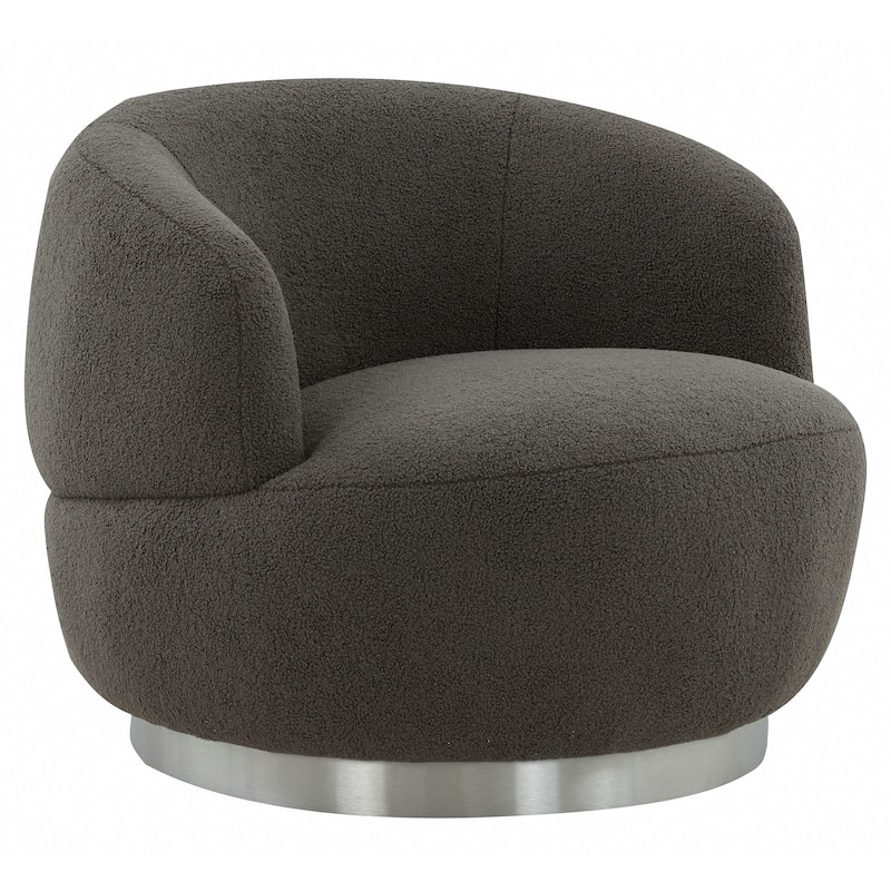 SAFAVIEH Couture Hatsue Swivel Chair - 33Wx35Dx28H