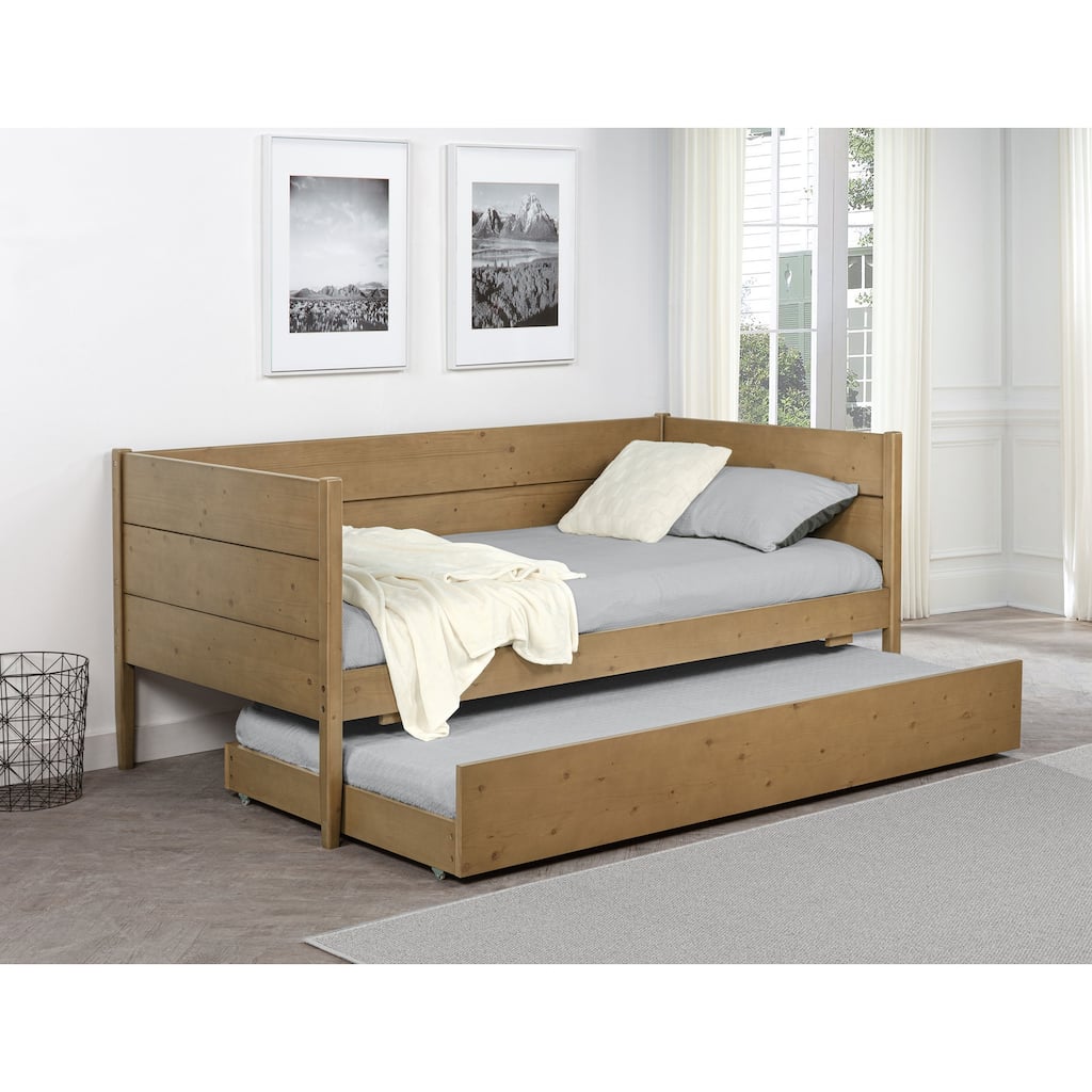 Stewart Natural Twin Daybed With Trundle
