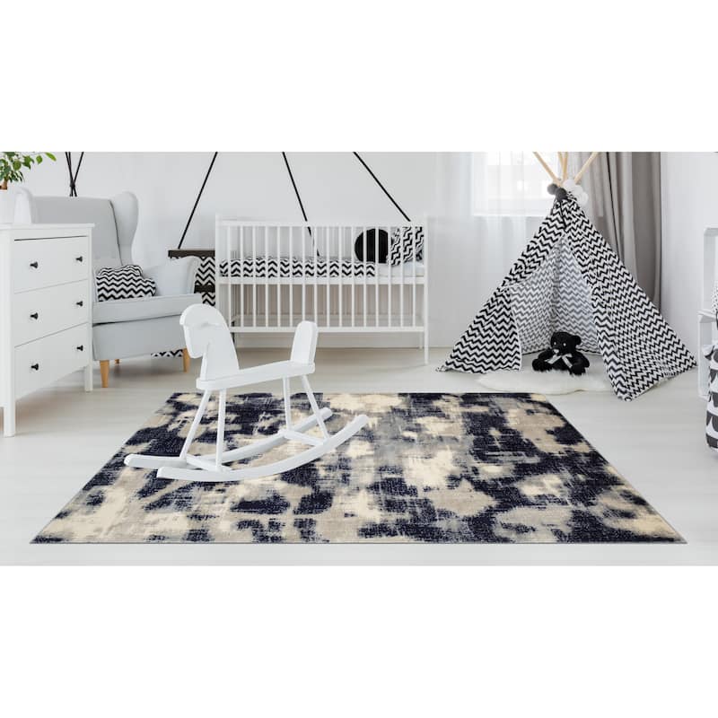 Noori Rug Lagoon Carmelita Abstract Modern Multicolor Area Rug