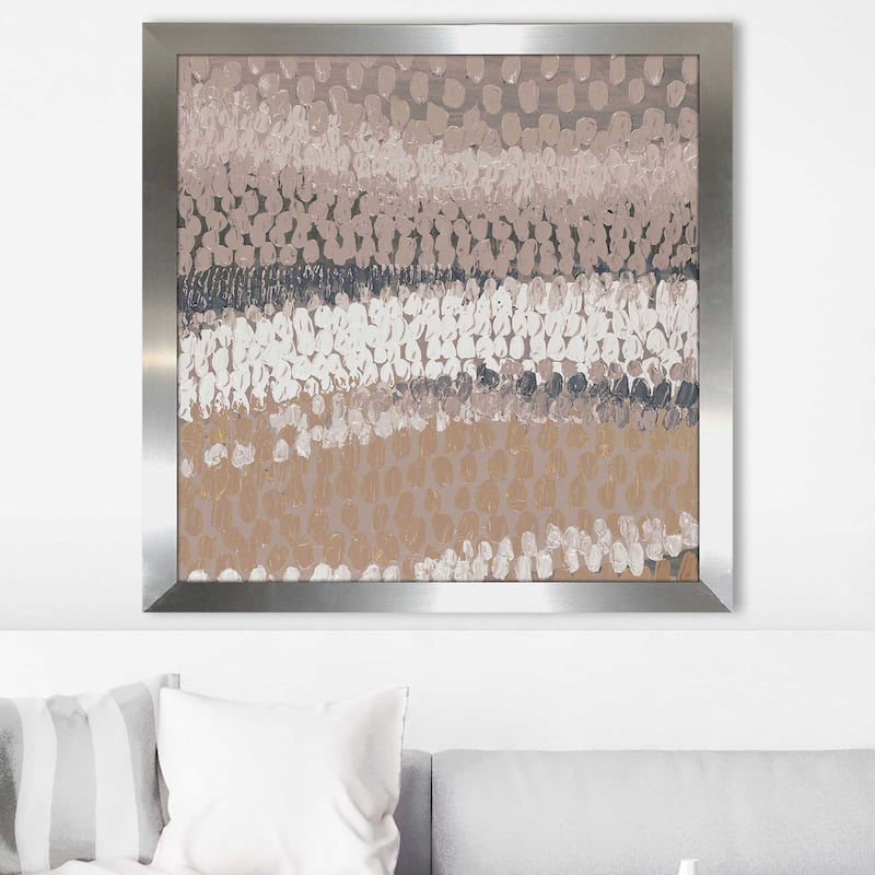 "Neutral Sway I (Square)" Print on Acrylic