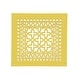 preview thumbnail 3 of 3, Reggio Registers Scroll Series 12" x 12" Grille with Mounting Holes Sun Gold Aluminum