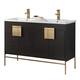 Option Black/Satin Brass