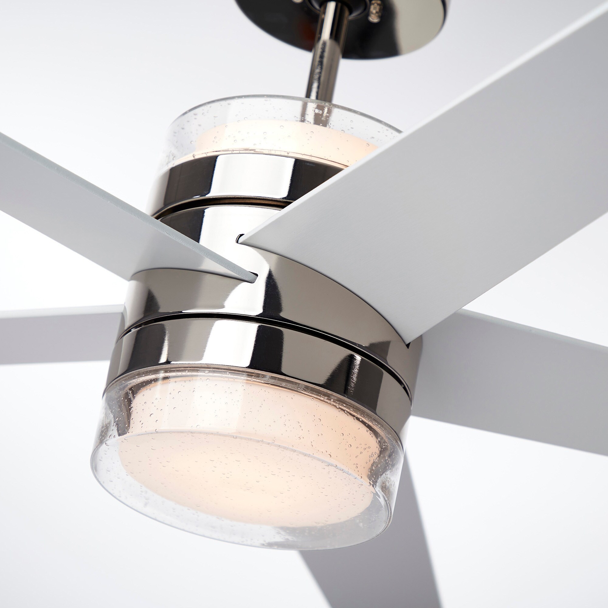 Lucere 52 Inch Modern Dual-Light LED Ceiling Fan with Remote Control-image
