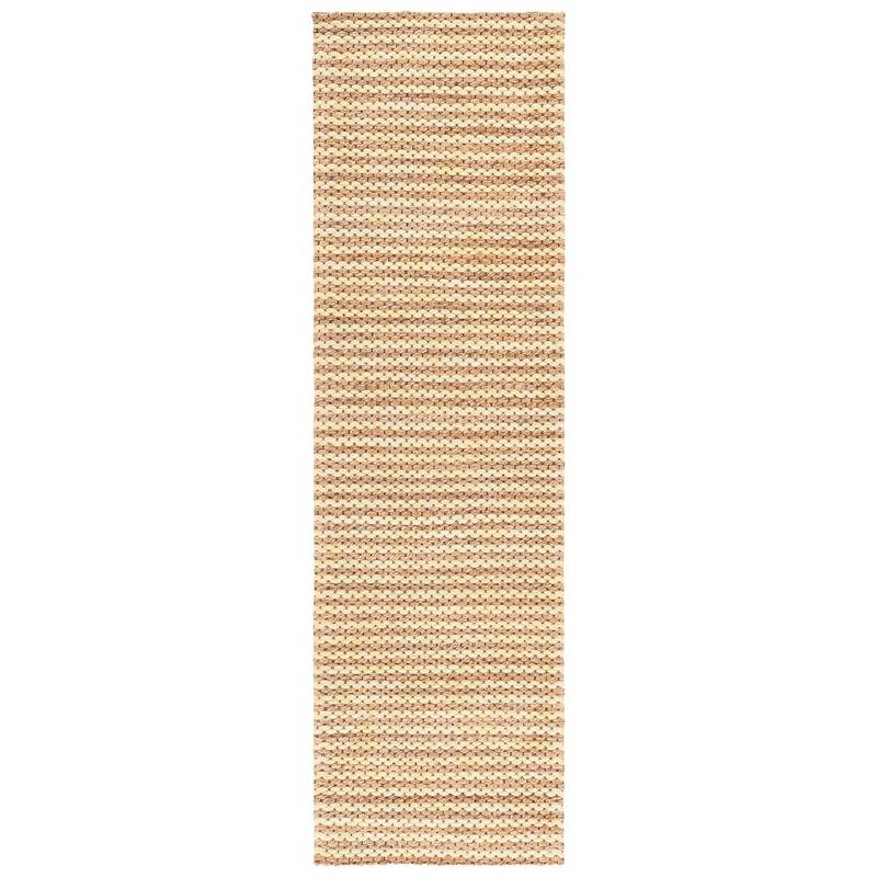 Martha Stewart by SAFAVIEH Handmade Deivi Jute Rug - 2'3" x 8' Runner - Natural/Yellow