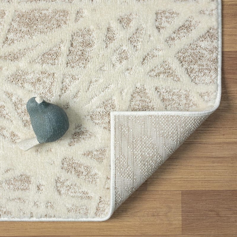 Luxe Weavers Geometric Abstract Lines Area Rug