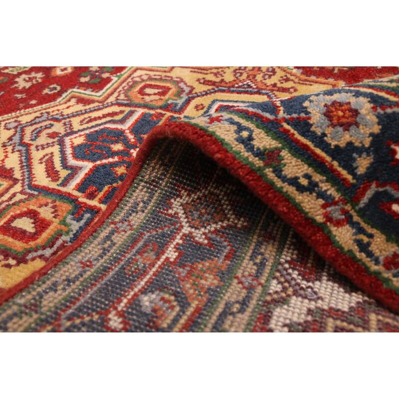 ECARPETGALLERY Hand-knotted Serapi Heritage Red Wool Rug - 4'0 x 6'1