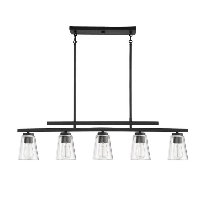 Savoy House Calhoun 5 Light 5" Wide Linear Chandelier