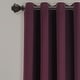 preview thumbnail 6 of 6, Lush Decor Insulated Grommet Blackout Curtain Panel Pair