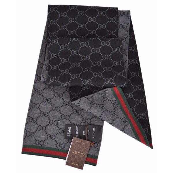 Black and red gucci scarf Clearance