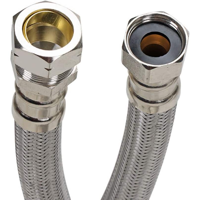 Fluidmaster 24" Water Heater Connector, 3/4" F.I.P. x 3/4" Compression