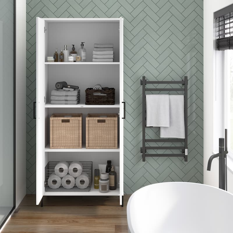 Essence Bathroom Storage Cabinet Organizer by Bush Furniture