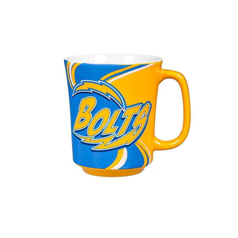 Los Angeles Chargers, 14 oz Ceramic Coffee Mug w/ Gift Box