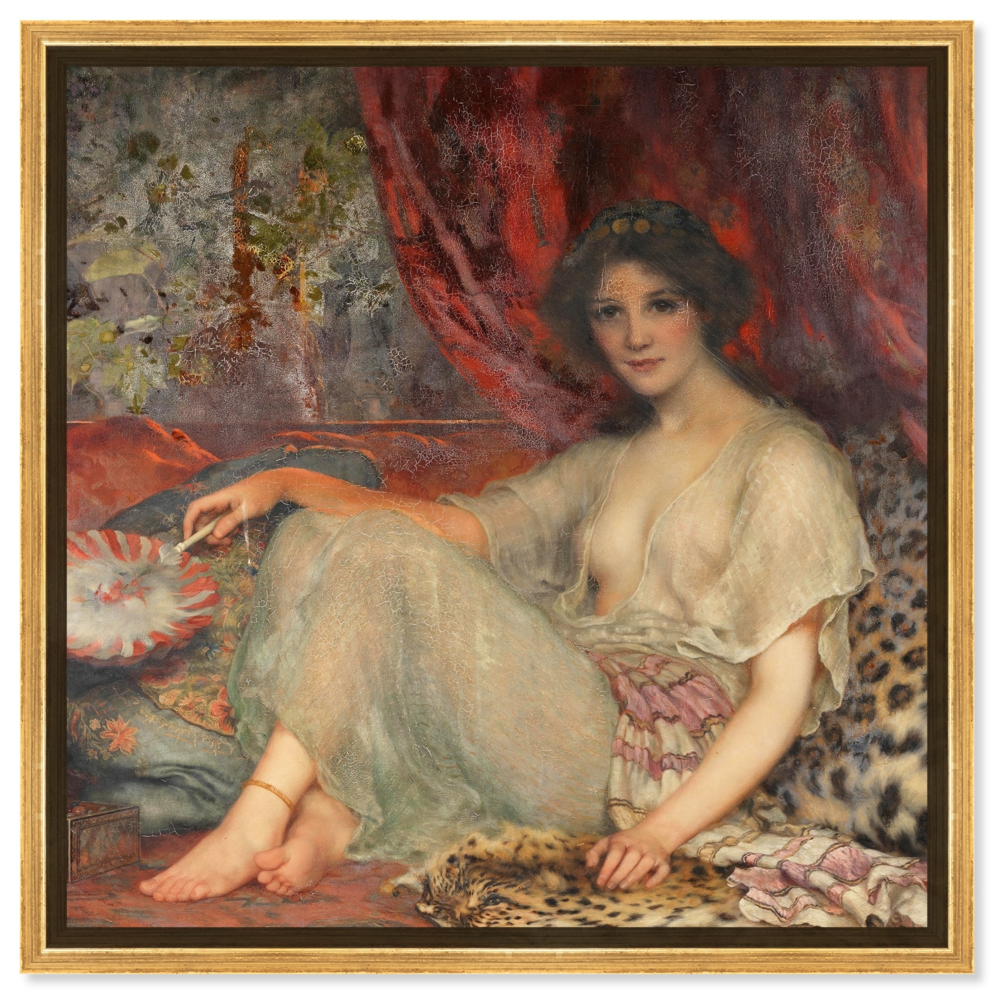 Zorahayda Canvas Vintage Coastal Landscape Wall Art by Art Remedy