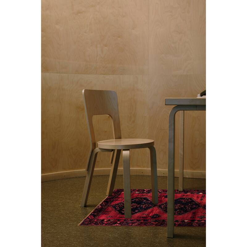 ECARPETGALLERY Hand-knotted Anadol Red Wool Rug - 3'2 x 6'4