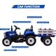 preview thumbnail 28 of 26, 12V 35W Ride on Tractor with Trailer & Remote Control