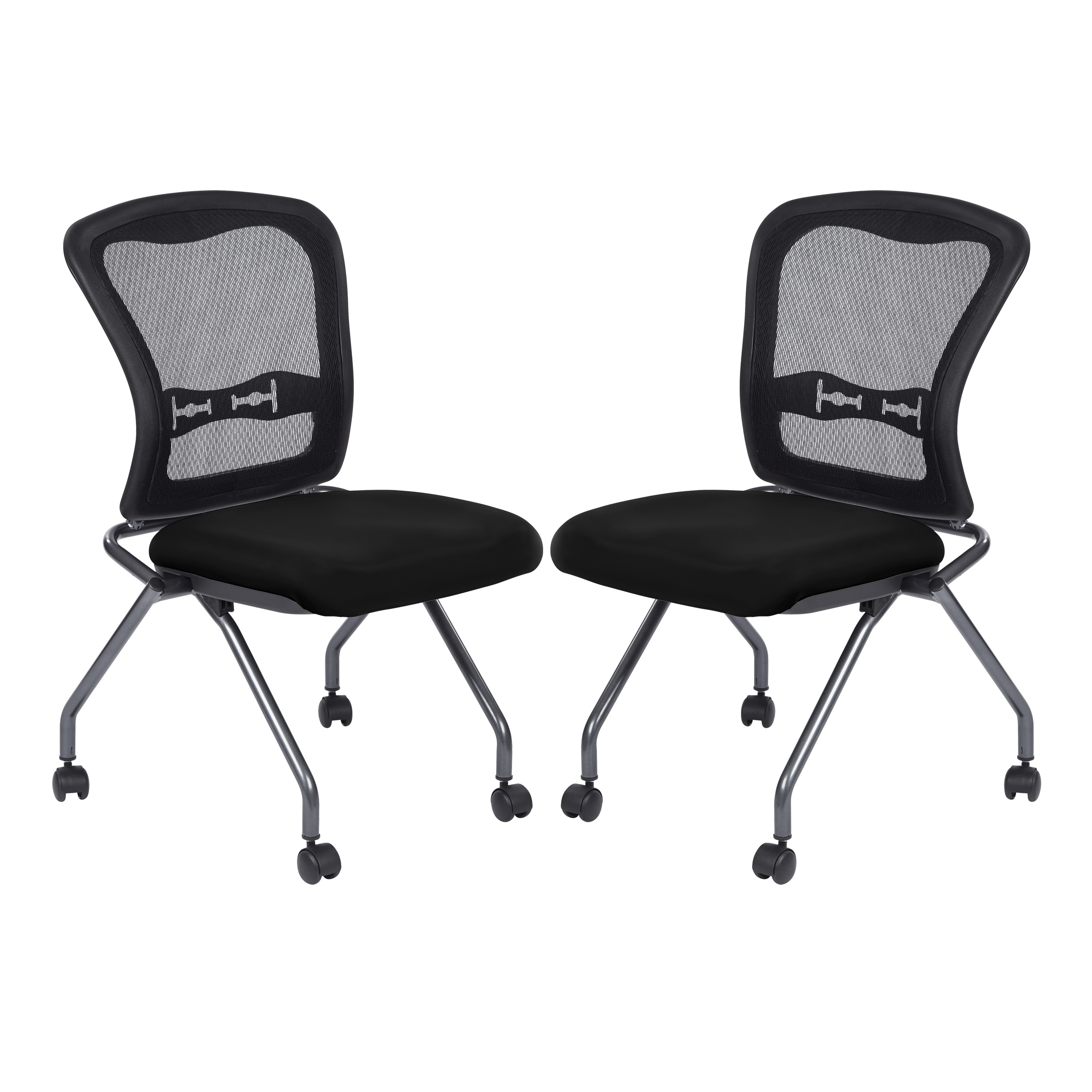 Armless folding chair sales