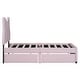 preview thumbnail 8 of 15, Twin Size Upholstered Platform Bed