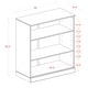 preview thumbnail 5 of 4, 100% Solid Wood 3-shelf Bookcase with Optional Doors by Palace Imports