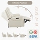 preview thumbnail 31 of 85, Leo Power Wall Hugger Reclining Sofa with Multi-Function Console