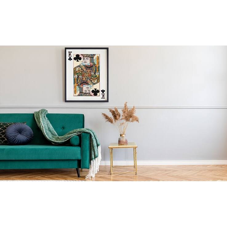 Playing Card King of Club