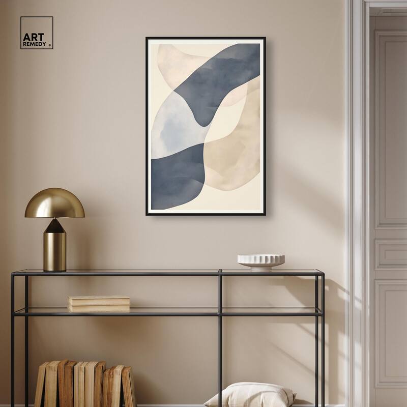 Ovals Canvas by Art Remedy