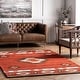 preview thumbnail 14 of 25, Nuloom Hand Tufted Shyla Area Rug 2' x 3' - Wine