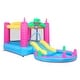 preview thumbnail 11 of 13, Inflatable Bounce House, Climbing Wall, Large Jumping Area, Ideal Kids Jumper - One Size