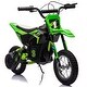 preview thumbnail 13 of 16, 24V Kids Dirt Bike Ride on Motorcycle 13.6MPH Fast Speed Green