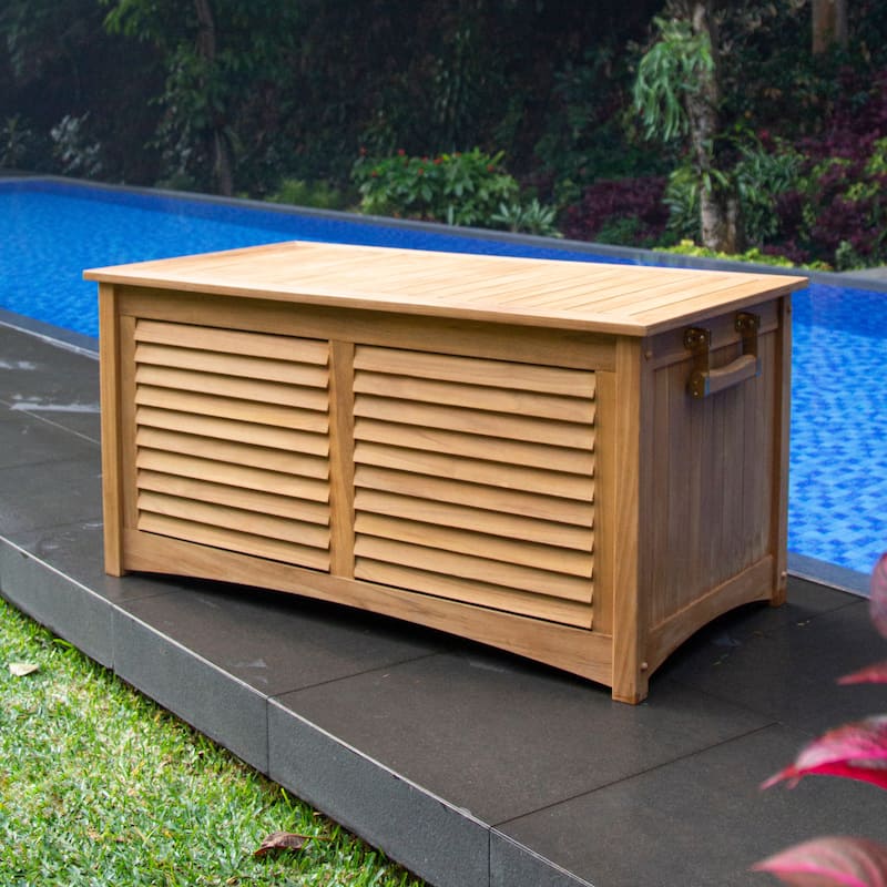 Cambridge Casual Sedona 60-inch Teak Outdoor Storage Box