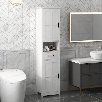 Corner Cabinet with Sliding Drawer Storage Cabinet Clothes Cabinet