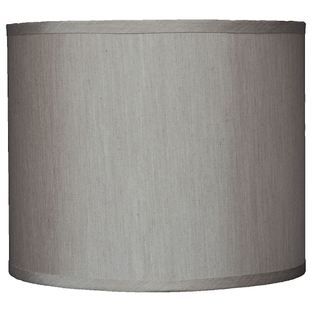 Classic Drum Faux Silk Lamp Shade 8-inch to 16-inch Available - 12" - Champagne