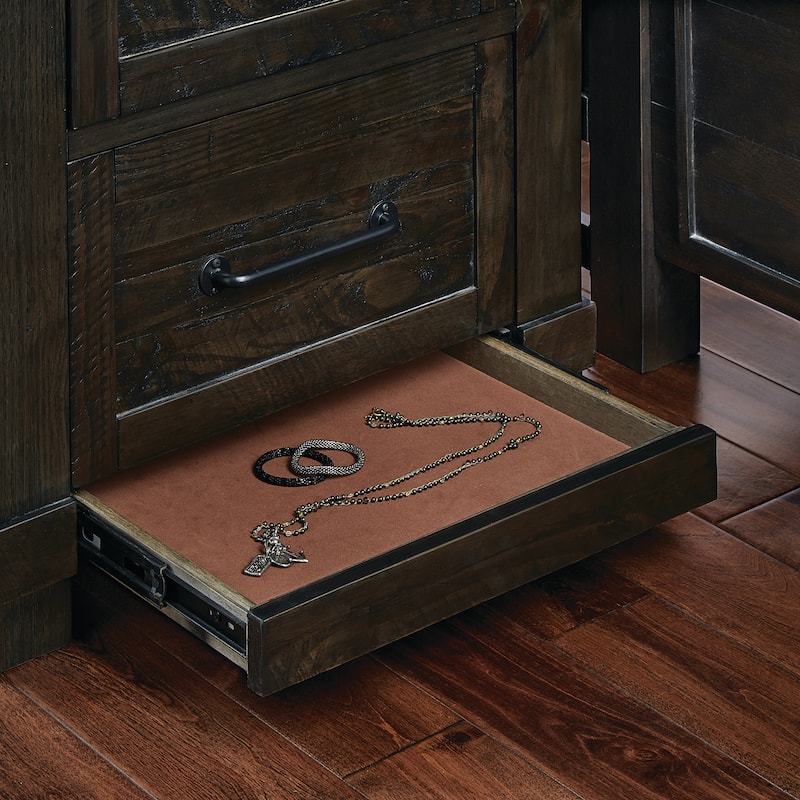 Simply Solid Sharla Solid Wood 2-drawer Nightstand