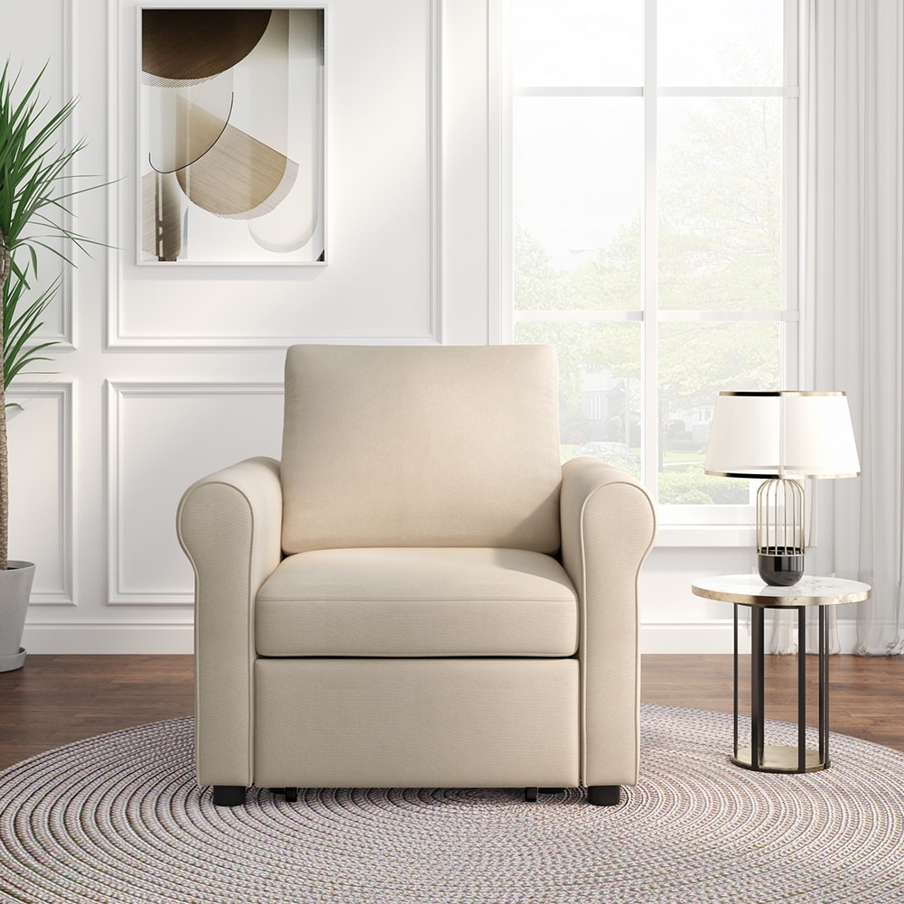 Rochers convertible sleeper clearance chair ebern designs upholstery