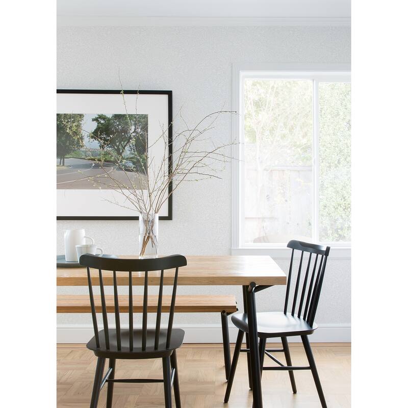 A-Street Prints Kristina Off White Botanical Wallpaper