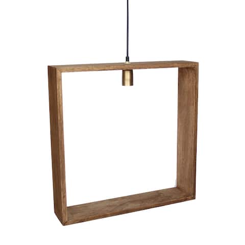 Solis Wooden Pendant