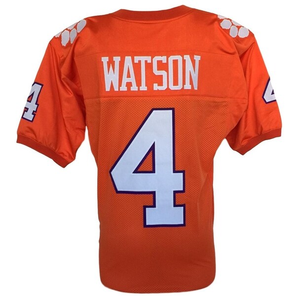 Shop Deshaun Watson Custom Orange College Style Football Jersey XXL - Free Shipping Today ...