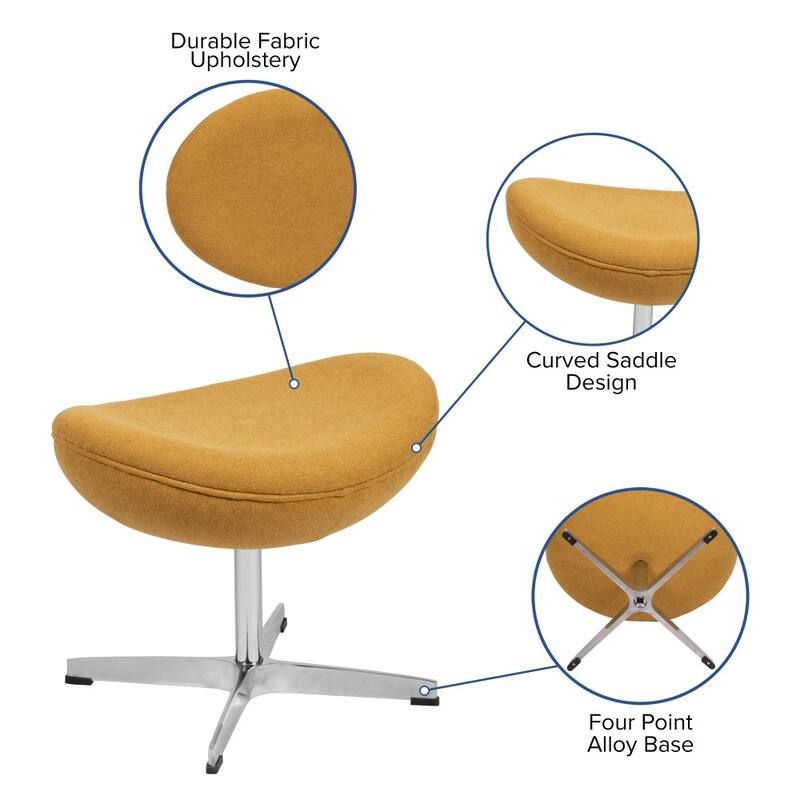 Saddle Ottoman - Footrest