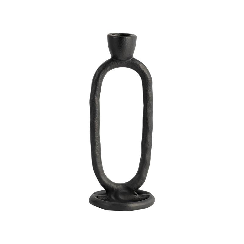 Sagebrook Home Oval Ring Taper Candle Holder