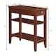 Copper Grove Aubrieta1 Drawer Chairside End Table with Shelves